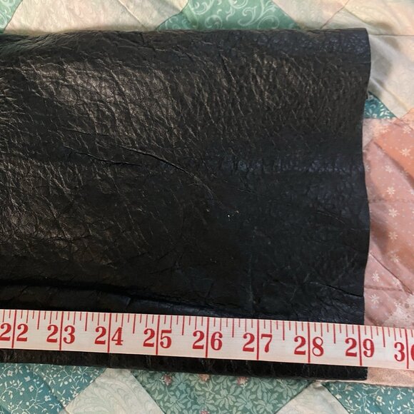 Vintage Unik Leather Chaps Riding Motorcycle Biker Belt Strap Lace Tie Back XS - Picture 6 of 9